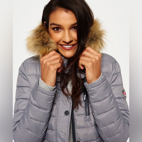 Superdry Fuji Slim Double Zip Hooded Jacket - Picture 5 of 13